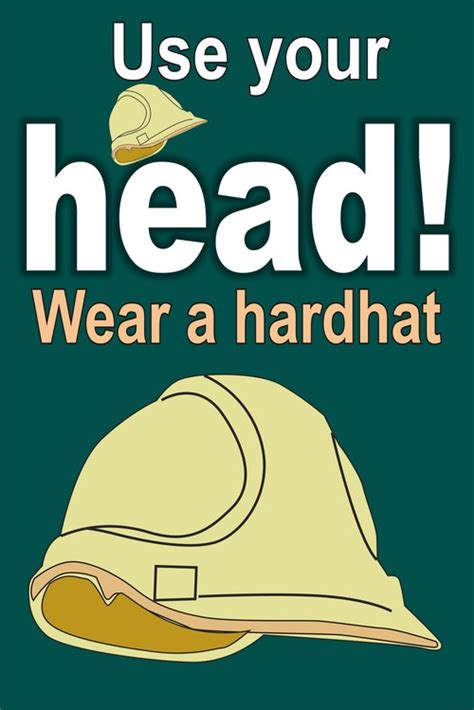 Find vectors of safety helmet. Industrial Safety Posters Exporter, Manufacturer ...