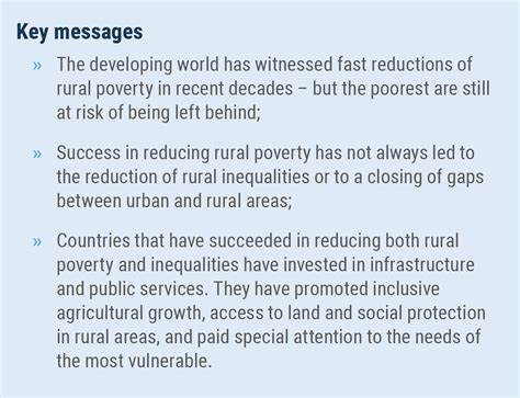 Reducing Poverty And Inequality In Rural Areas Key To Inclusive