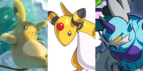 10 Best Dual Type Electric Pokémon Screenrant