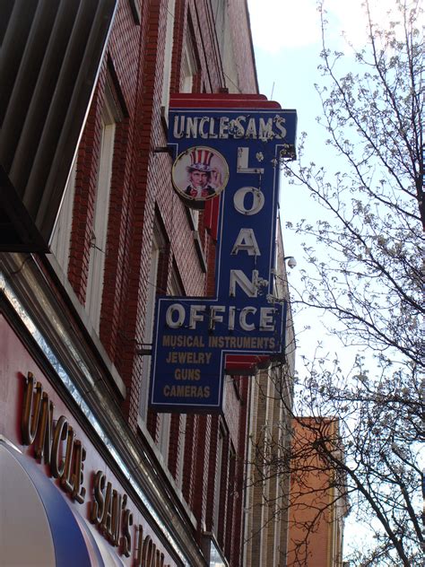 Uncle Sams Loan Office Neon Sign Bristol Tn Great Neon Lamar Flickr