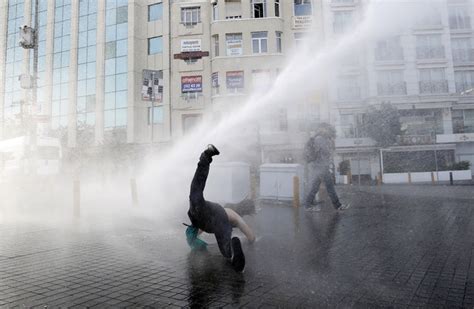 Outrageous Photos Of Turkish Protesters Being Hit With Tear Gas And