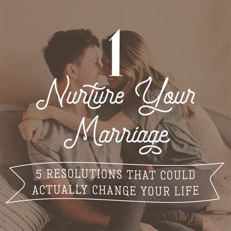 5 Resolutions That Could Actually Change Your Life 1 Nurture Your