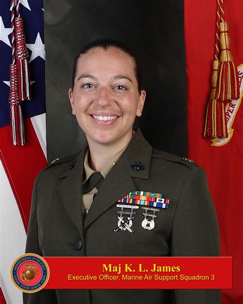 Maj Katherine L James 3rd Marine Aircraft Wing Leadersview