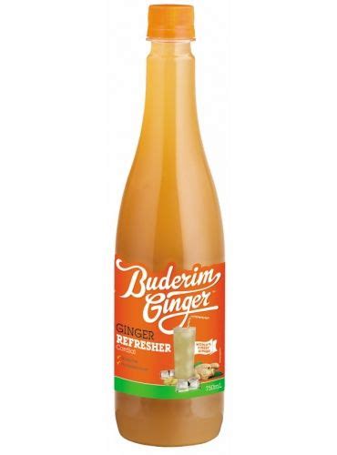 Ginger Refresher Cordial 750ml Buderim Ginger Ginger Buderim Hot Sauce Bottles