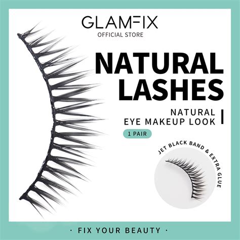 Jual Glamfix New Natural Perfect Blink Lashes Bulu Mata Natural New