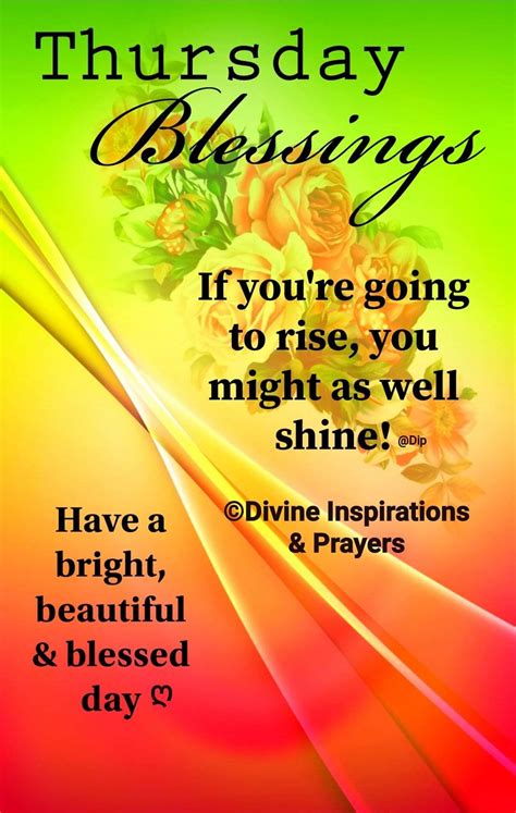 Thursday Blessings Friday Inspirational Quotes Good Morning