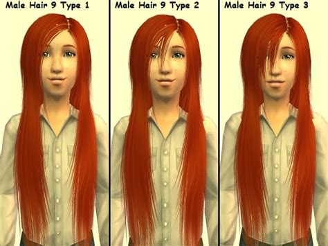Sims 4 Male Long Hair Maxis Match Happy Living