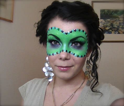 Clairemakeupstudio Halloween Series Masquerade Ball Mask Make Up