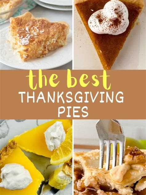 The Best Thanksgiving Pies For Your Dessert Table Brooklyn Active Mama A Blog For Busy Moms
