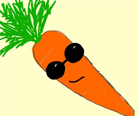 Carrot Doing Hilarious Stand Up Comedy Drawception