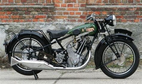 Bsa Sloper 500 Ohv 1929 Sold To England Vintage Motorcycle Photos