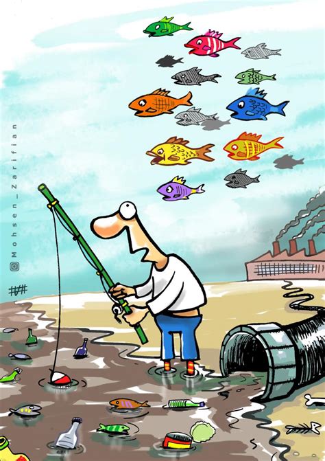 Water Pollution Cartoon Movement