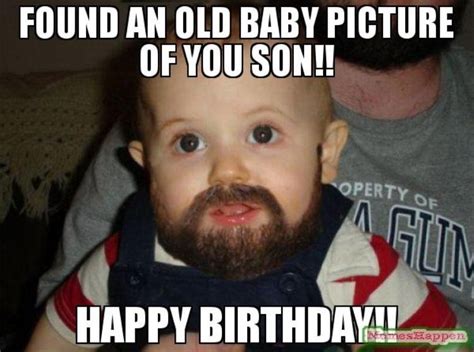 Happy Birthday Son Memes 💐 — Free Happy Bday Pictures And Photos Bday