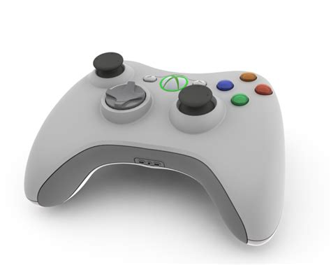 Xbox 360 Controller 3d Cad Model Library Grabcad