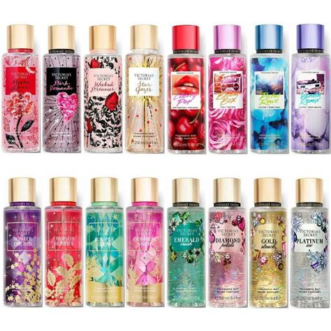 Phx Leo 3pcs Victorias Secret Perfume Vanilla Lace Forbidden Rose