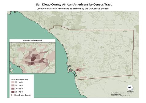 African Americans Concentrated In Diverse Redlined San Diego Makello Blog