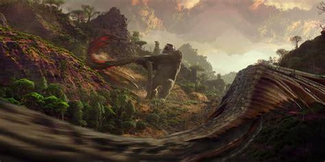 Godzilla Vs Kong Trailer Teases What The Hollow Earth Looks Like