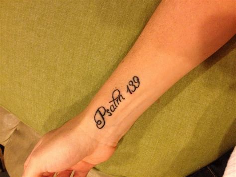 Psalm 139 My Wrist Tattoo Tattoos Love Wrist Tattoo Wrist Tattoos