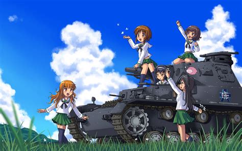 Anime Girls Und Panzer Hd Wallpaper