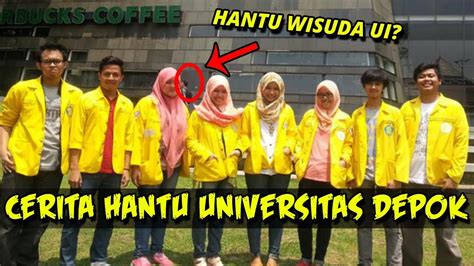 Nah ini nih sekilas cerita tentang hajatannya. Baru 30++ Foto Hantu Wisuda Ui - Romi Gambar