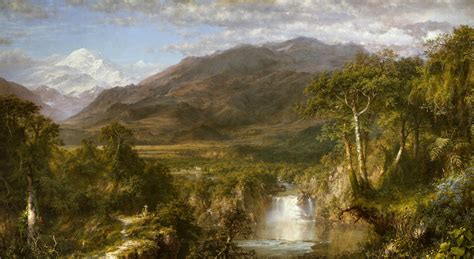 Photo Of The Heart Of The Andes Frederic Edwin Church