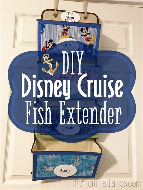 Diy Disney Cruise Fish Extender The Momma Diaries