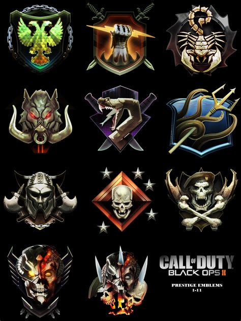 I hope the prestige emblems are colorful again : CodAW