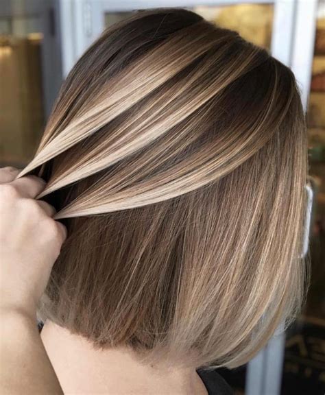 50 Gorgeous Balayage Hair Color Ideas For Blonde Short Straight Hair