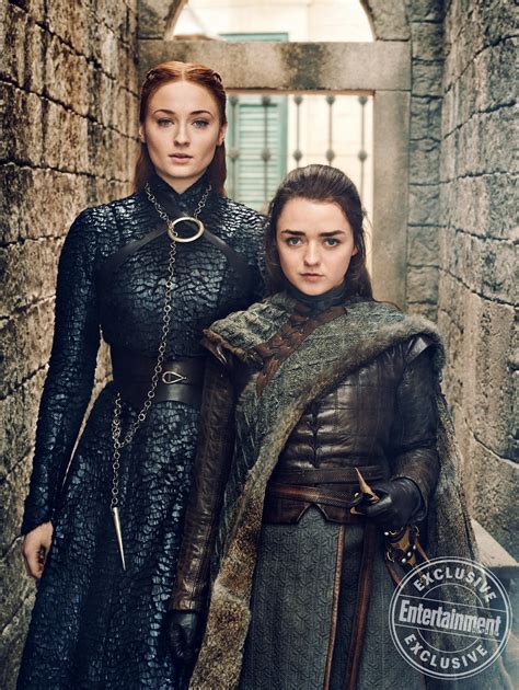 Entertainment Weekly Photoshoot 2019 Sophie Turner As Sansa And