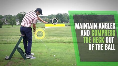 Hit Down On Irons And Compress The Ball With A Simple Golf Swing Youtube