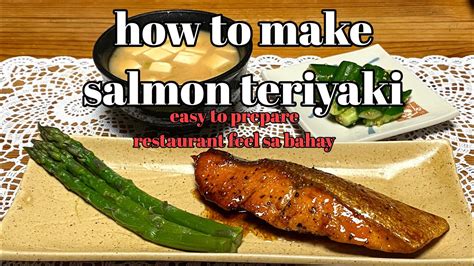 How To Cook Teriyaki Salmon Youtube