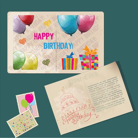 Download 3d free download happy birthday card free vector download (20,965 Free vector) for commercial ...