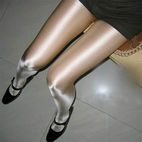 New Thick Sexy Dance Shining Shaping Oil Stocking Shiny Glossy Dance Thigh Highs Tights Sexy