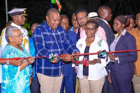 Mama Ngina Waterfront Officially Opened In Mombasa Atc News By Prof
