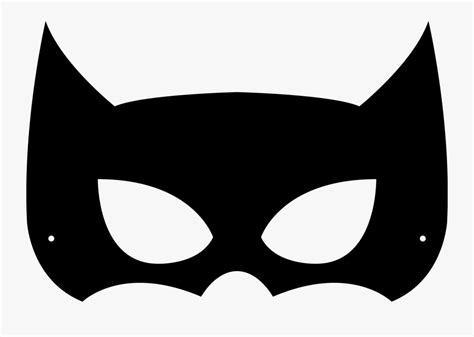 Catwoman Mask Cut Out Free Transparent Clipart Clipartkey