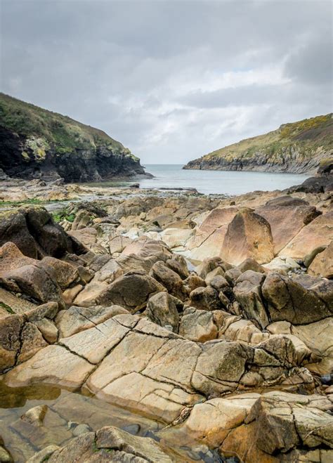 Port Quin In Cornwall England Uk Stock Photo Image Of Quin Beautiful