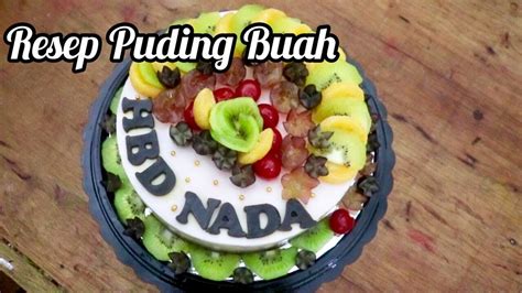 Resep brownies tiga bahan, murah dan cepat jadi! Resep puding buah segar - YouTube