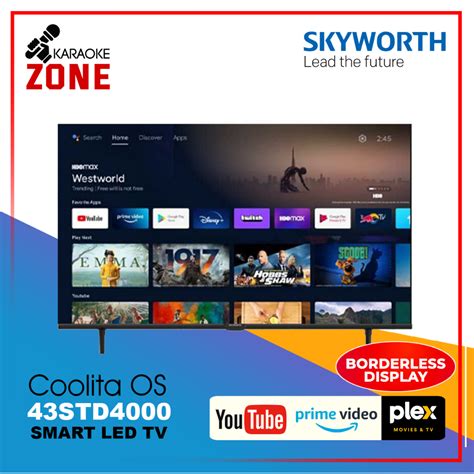 Skyworth Std Smart Tv Inches Youtube Prime Video Plex