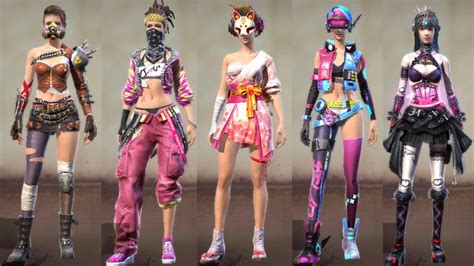 Here the user, along with other real gamers, will land on a desert island from the sky on parachutes and try to stay alive. Toda la Ropa de FREE FIRE - Esta es la cuenta con mas Ropa Exclusiva de Mujer?! - YouTube