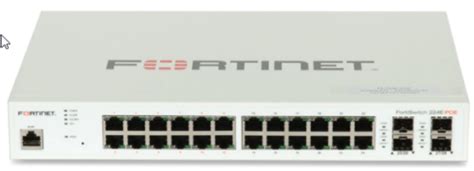 Fortinet Fortiswitch Fs 224e Poe Layer 23 Fortigate Switch 24xge Lan