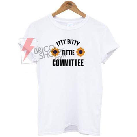 Itty Bitty Titti Committee Flower T Shirt