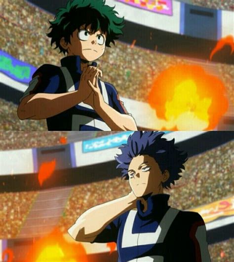 Boku No Hero Academia Midoriya Izuku Vs Hitoshi Shinsou My Hero