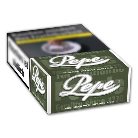 Sie möchten cabinet zigaretten online kaufen? Zigaretten Pepe Dark Green ohne Zusätze Filter 10x20 ...