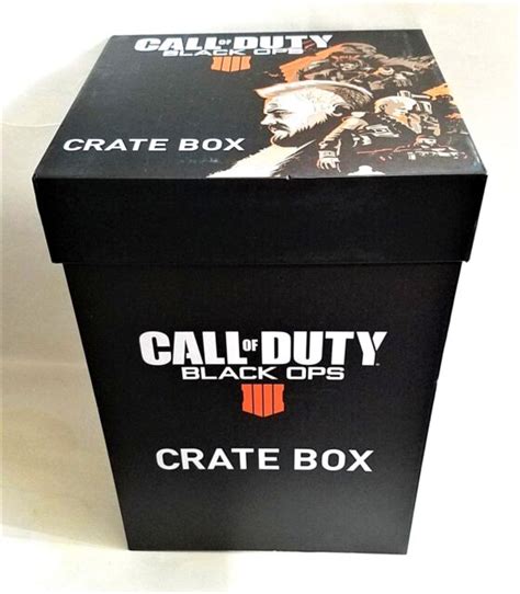 Call Of Duty Black Ops 4 Crate Stash Box Only Excellent Condition Ebay