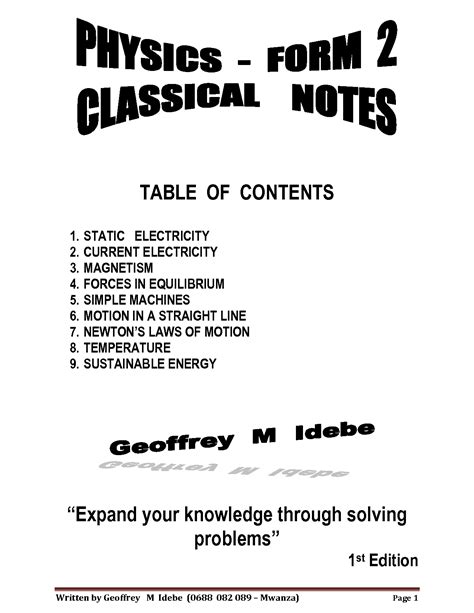 Solution Idebe Physics 2 Studypool