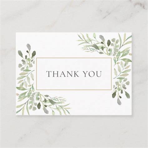 Modern Business Thank You Referral Card
