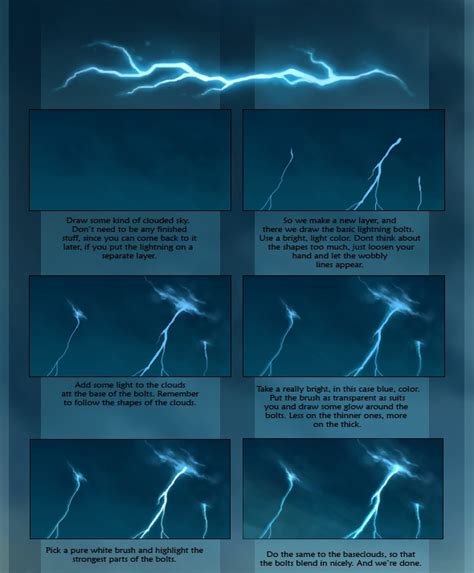 How To Draw Lightning Lenitivoideal