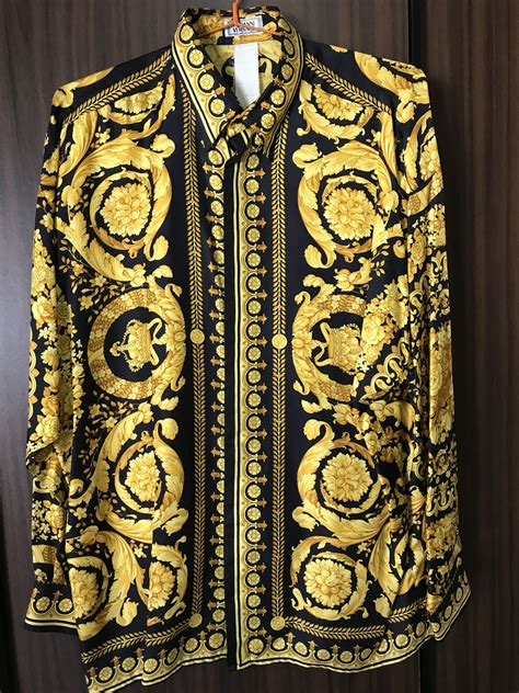 Vintage Gianni Versace Silk Shirt