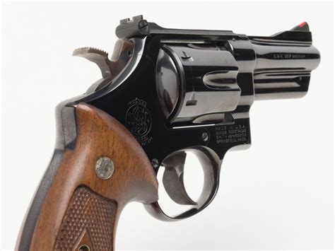 Smith And Wesson Model 27 2 Da Revolver 357 Magnum Cal 3 12 Barrel