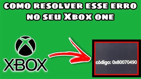Como Resolver O Erro 0x80070490 No Seu Xbox One Veja O Que Fazer Youtube